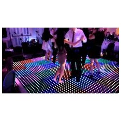 Single Pixel Interactive and DMX LED Dance Floor Modules