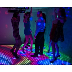 Single Pixel Interactive and DMX LED Dance Floor Modules