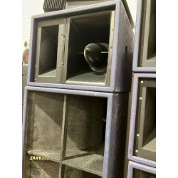 Vintage TurboSound Speakers TSE Series 7x TSE-112, 3x TSE-215, 2x TSE-212 FlyRig