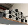 9x Sanyo PLC Professional projectors working