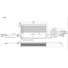 Meanwell HLG-600-12B 600W 12V Constant Voltage Power Supply